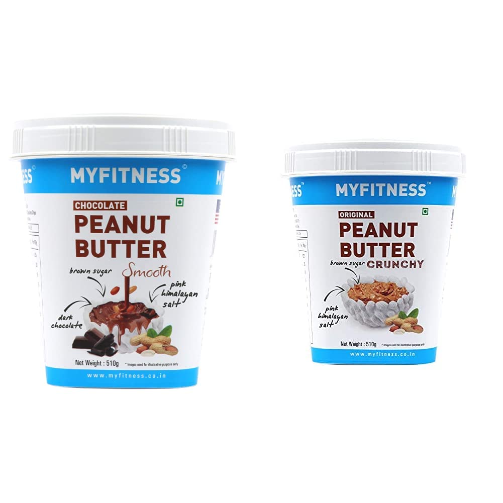 MYFITNESS Chocolate Peanut Butter 510g + MYFITNESS Original Peanut Butter Crunchy 510g - Review, Price and Buying Guide