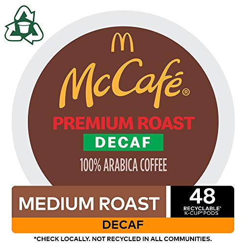 Mccafé Premium Roast Decaf, Keurig Single Serve K-Cup Pods, Medium Roast Coffee Pods, 48 Count #TOP1
