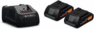 Starter Set ProCore 18 V 4.0 Ah AS|2 ProCore Lithium-Ion Batteries with Highpower Cells and Rapid Charger GAL 1880 HP.