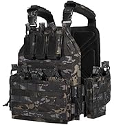 vAv YAKEDA Outdoor Quick ReleaseTactical Military Vest Airsoft Vest for Men