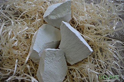 UCLAYS SUNNY edible Chalk chunks (lump) natural for eating (food), 4 oz (113 g)