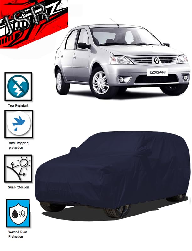 Image of J S R Waterproof Body CAR Cover for Renault Logan (Renault Logan CAR Cover | Logan CAR Cover | Logan CAR Cover Waterproof | CAR Cover for Logan)