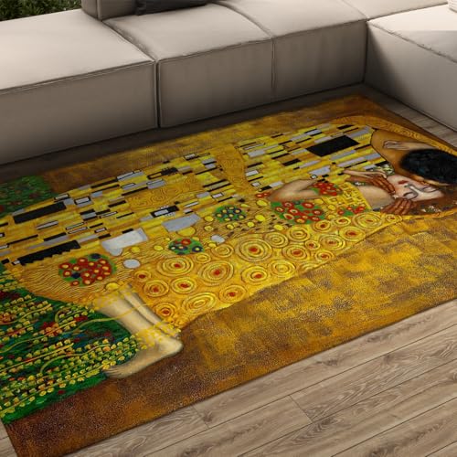 Tapis lavable antidérapant 90x150 pour éviter les chutes au salon