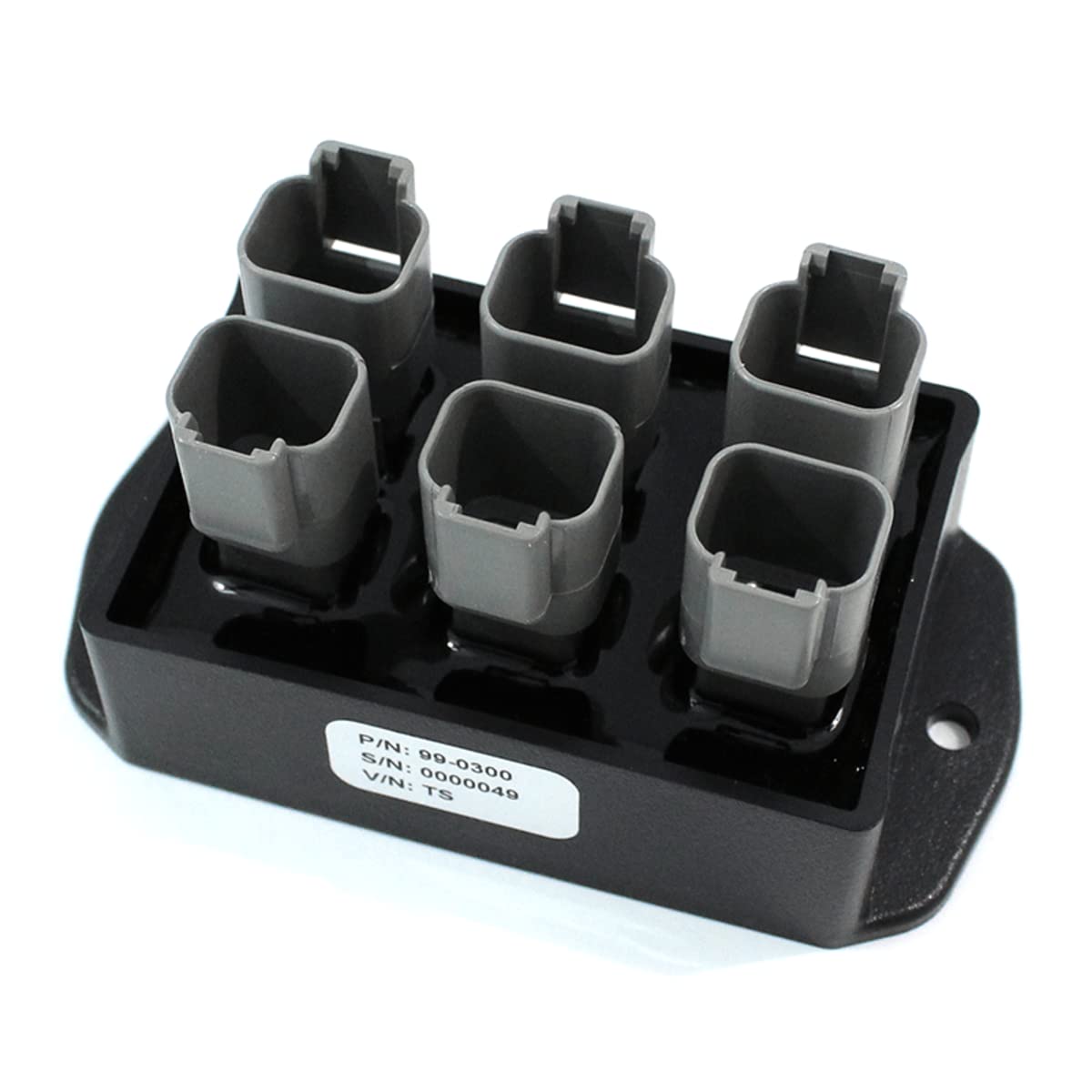 Trombetta 6 Place Bussed Splitter W/Power & Ground Module (99-0300)