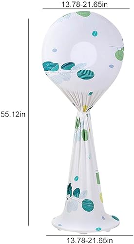 Vista 7 de VIOKKO Tower Fan Dust Cover Dustproof Tower Cover Washable Tower Sleeve Dust-Proof Protective Cover for Household Tower Fan Pedestal Fan Floor Fan