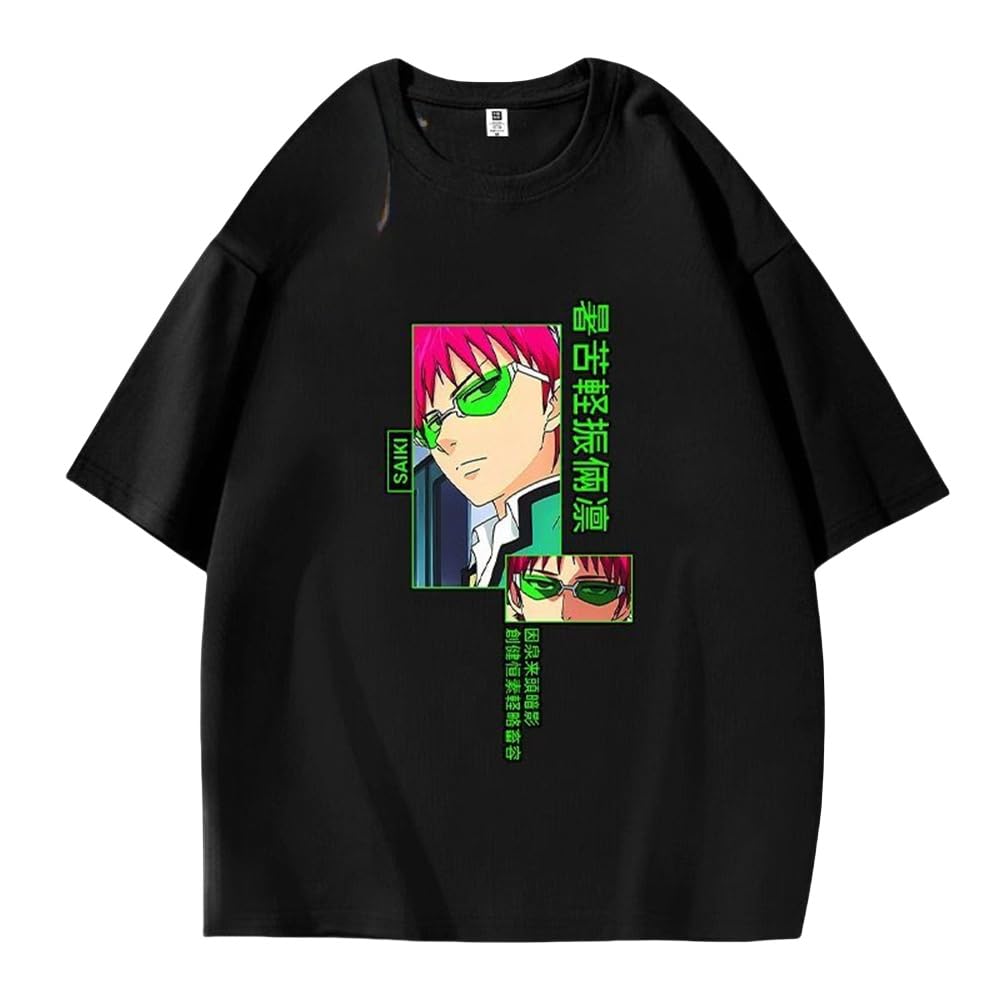 Amazon | CCQING 斉木楠雄のΨ難 斉木楠雄 Tシャツ 綿 スウェットシャツ