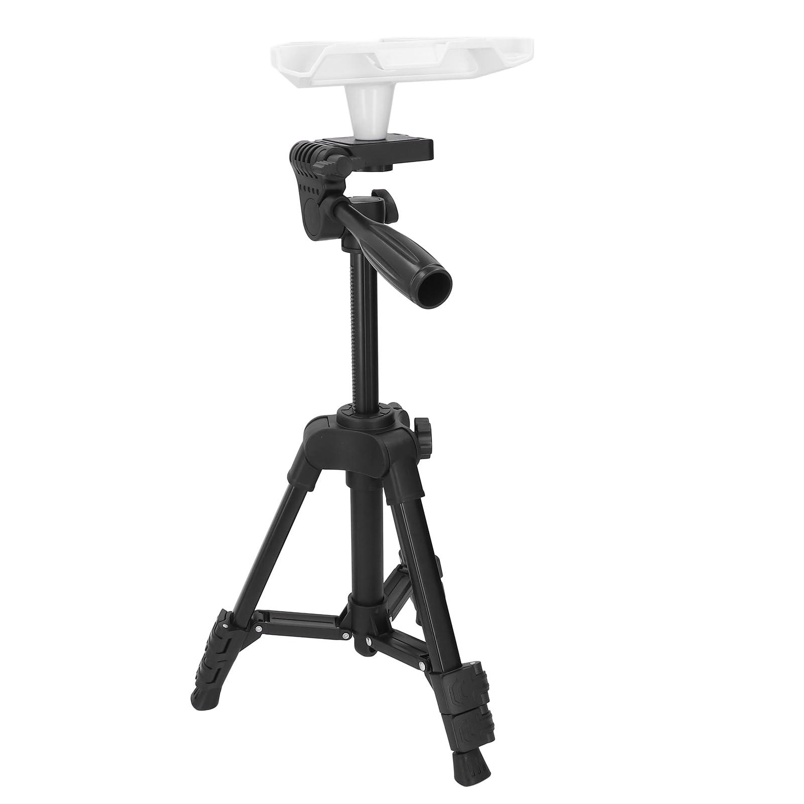 Jeffergarden Support de Trépied Satellite Portable, Support d'antenne Réglable, Construction Robuste en Aluminium, Idéal pour Une Installation sur Le Toit ou au Mur pour Une Mini Optimisation de la
