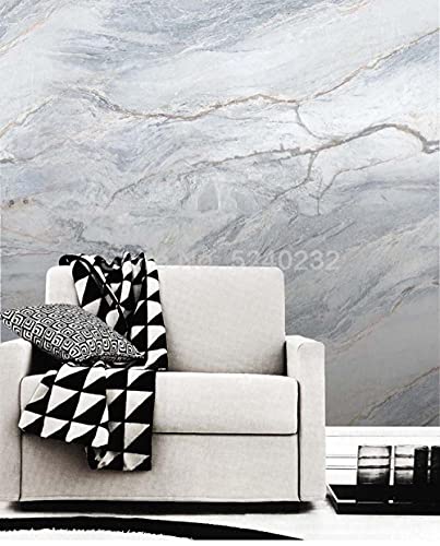 Papier peint mural 3D salon étanche texture marbre 250x175