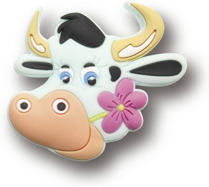 Kids Rubber Drawer Cabinet Knobs Cow
