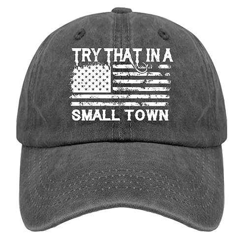 Gorra Trucker Try That in A Small Town Pigment Black miniatura 1