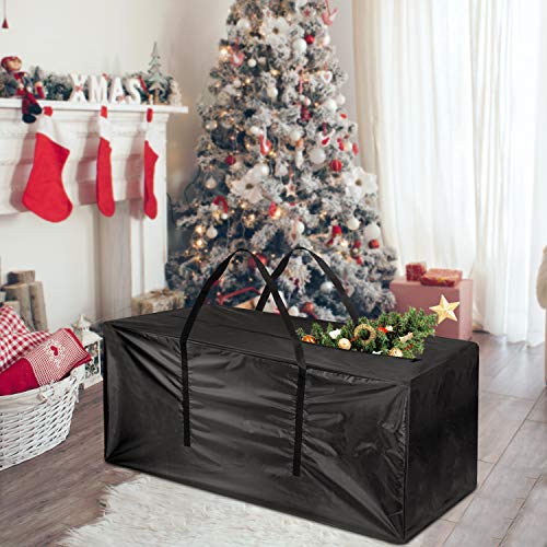 TUPARKA La Bolsa de Almacenamiento para árboles de Navidad se Adapta a