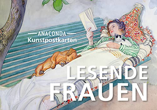 Postkarten-Set Lesende Frauen: 18 Kunstpostkarten: 36