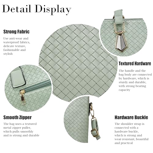 Image of OTMIPIML Purses and Handbags for Women Synthetic Leather Tote Crossbody Bags Satchel Purses Set 6pcs | Set