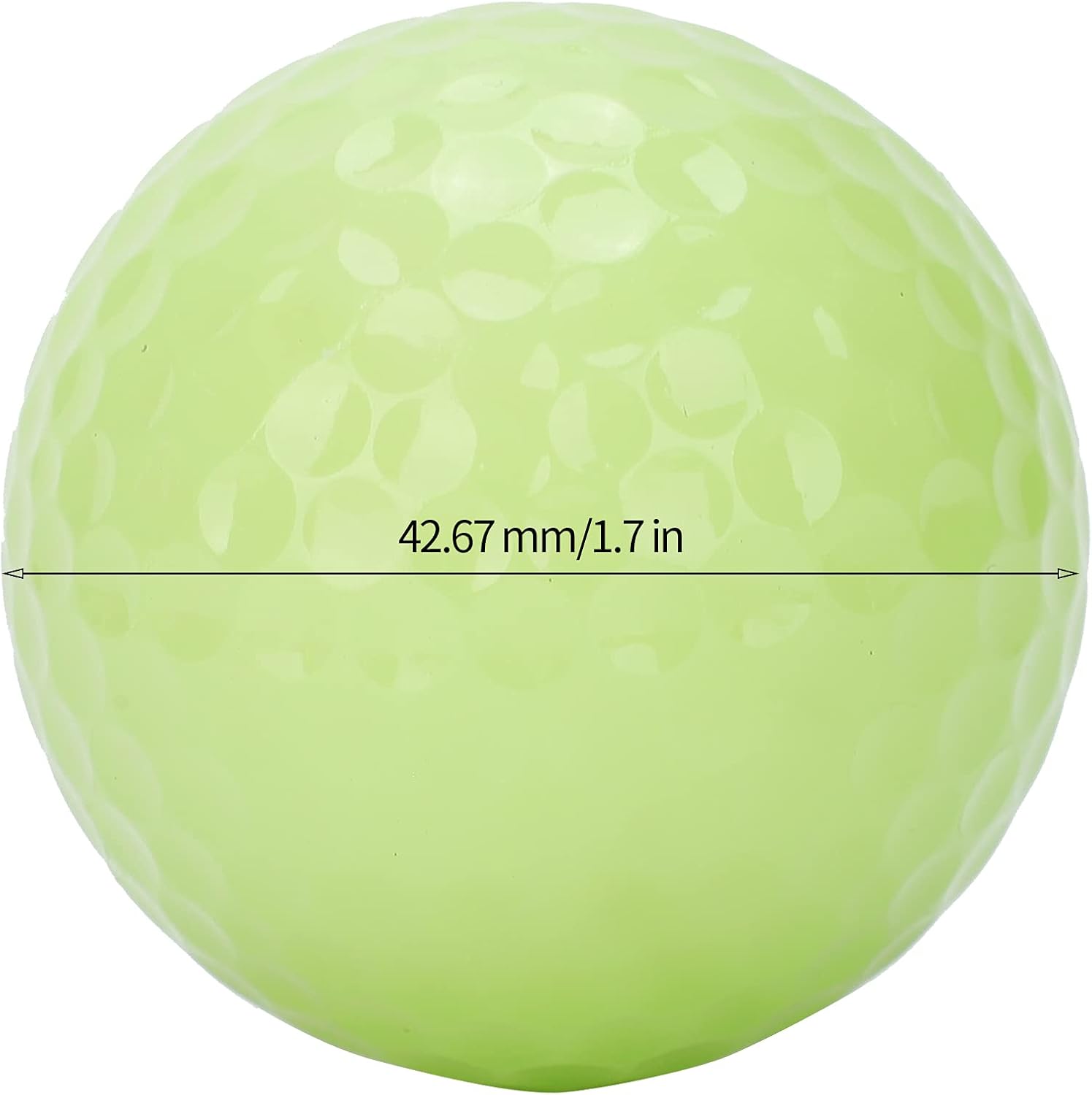 12 Pcs Glow in The Dark Golf Balls, Glow Golf Balls, Light up Led Golf Balls, Long Lasting Bright Luminous Balls for Men Women Father Night Sports Golf