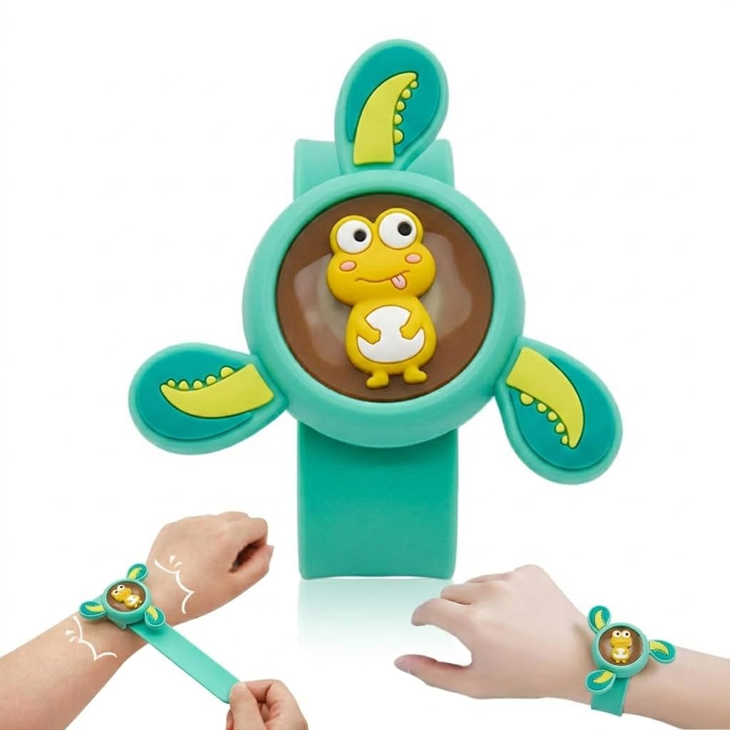 Ascension Kids Wrist Band with Silicone Strap - Cartoon Bracelet Rakhi Spinning Toy for Boys and Girls Birthday Return Gift for Kids Rakhi for Brother, Bhaiya (Pack of 1)-image-6