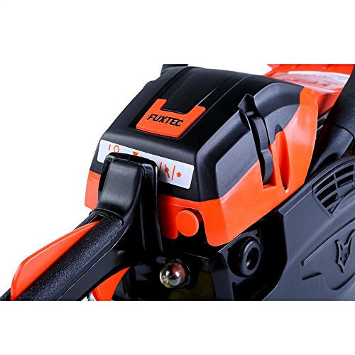 FUXTEC Profi Benzin Kettensäge FX-KSP155 Schwert 45 cm Kette 55 cc Motorsäge MS Motorkettensäge PS Säge Testnote 1,7 Oberklasse - 5