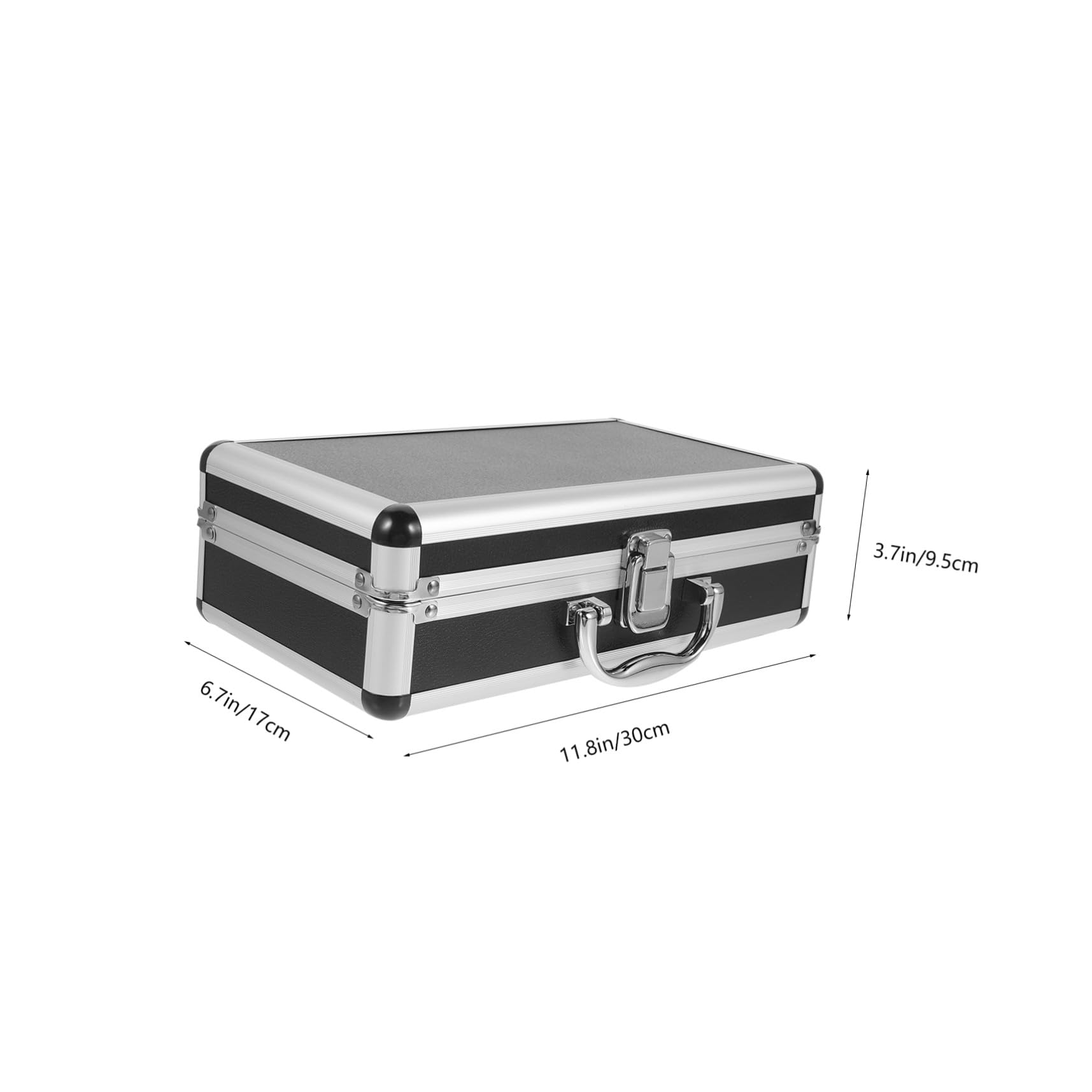 Estuche de Almacenamiento para Micrófono Inalámbrico Negro, ABS
