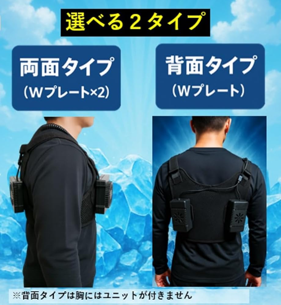 イーユエネデッド 空調ベスト リュック型 ファン&冷却パッド ペルチェベスト Amazon.co.jp: THANKO 暑さ対策 ペルチェ 夏 熱中症 作業着