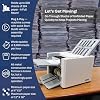 Formax FD 324 Document Folder; Drop-in Feed System, LCD Panel, Speeds of up to 8600 Pieces per Hour, Quick Release Fold Stops, Four Standard Folds, AutoBatch, Removable Fold Plates