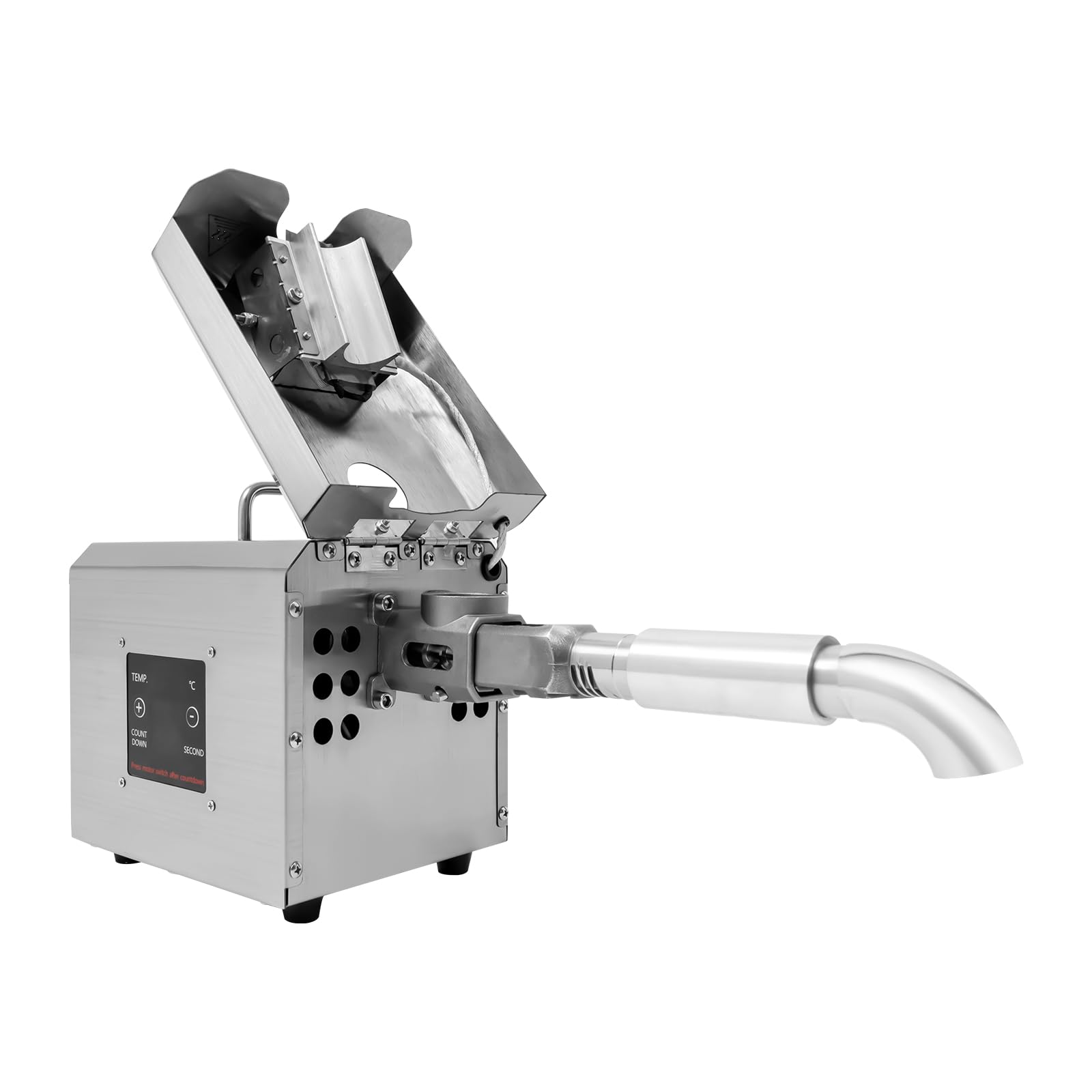 Presse à Huile électrique 1500W - Acier Inox 304 - Pressage Froid/chaud - Pour Noix, Cacahuètes, Graines