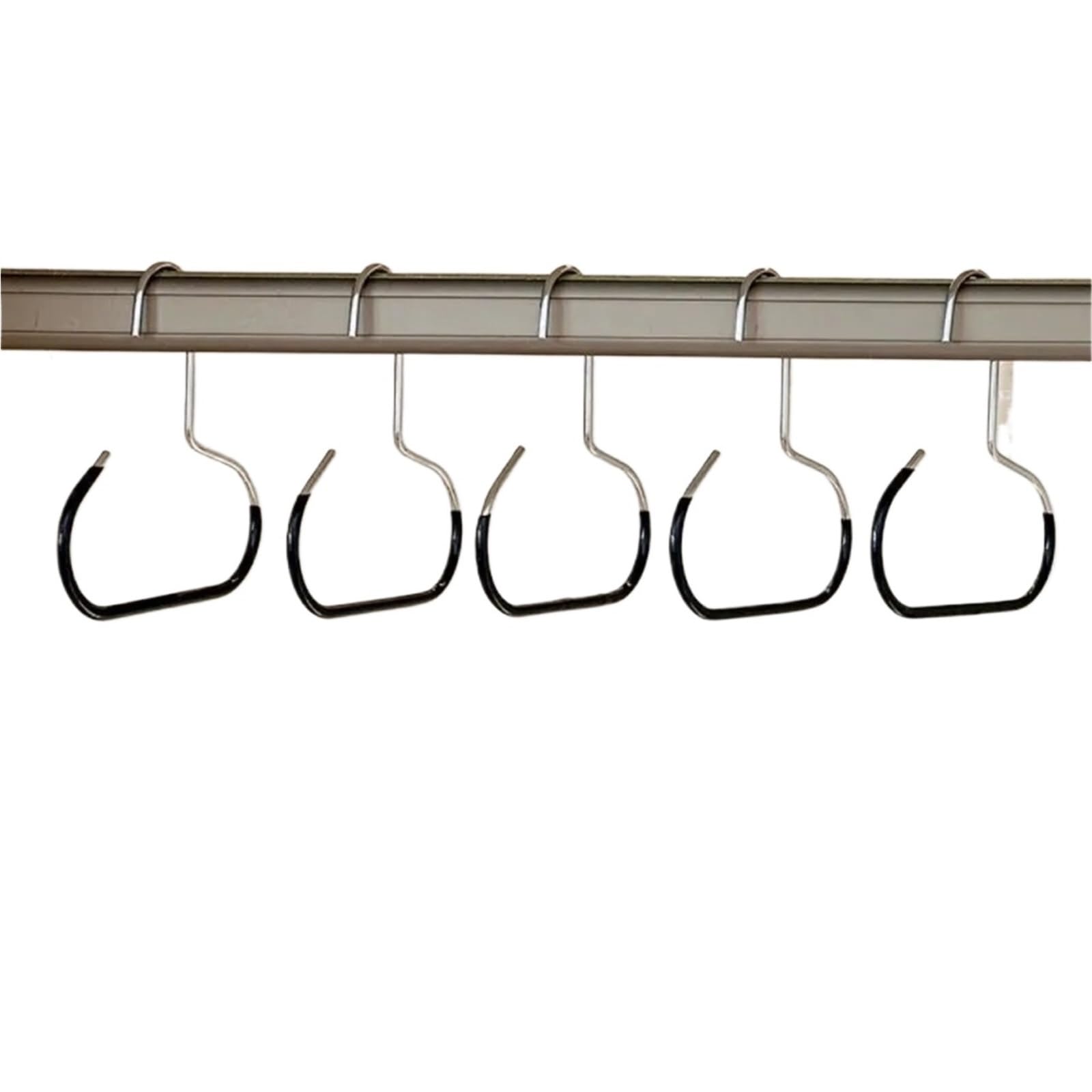 TRRYUIP Hat Storage Circle Ring Hat Hanger Baseball Cap Organizer 8 Hats Display Rack Scarf Towel Tie Storage Holder For Bedroom(Black-5pcs)