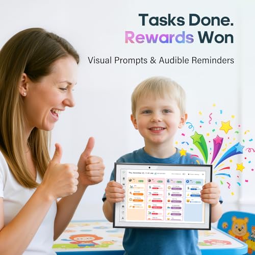 50% Off Digital Calendar 10.1 Inch Smart Family Planner with WiFi App