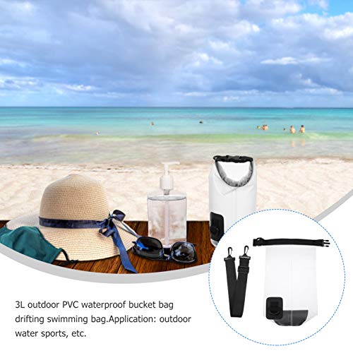 BESPORTBLE Bolsa flutuante impermeável para armazenamento de caiaque, rafting, barco, natação, acamp