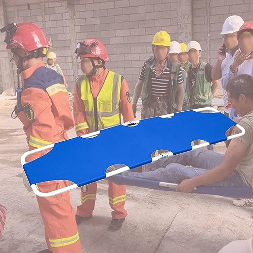 Camilla plegable de aleación de aluminio de alta resistencia con asas 8
