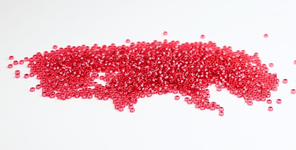 Cube Pressed Glass Beads, Mixed Colors Color (Mix-Color), Glass, Czech Republic (4 x 4 mm)