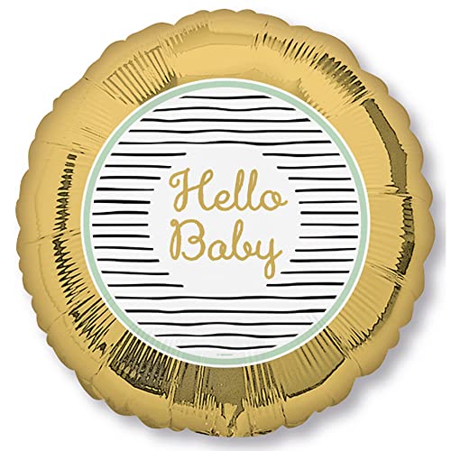Ballon naissance Hello Baby pour sublimer la décoration de votre baby shower