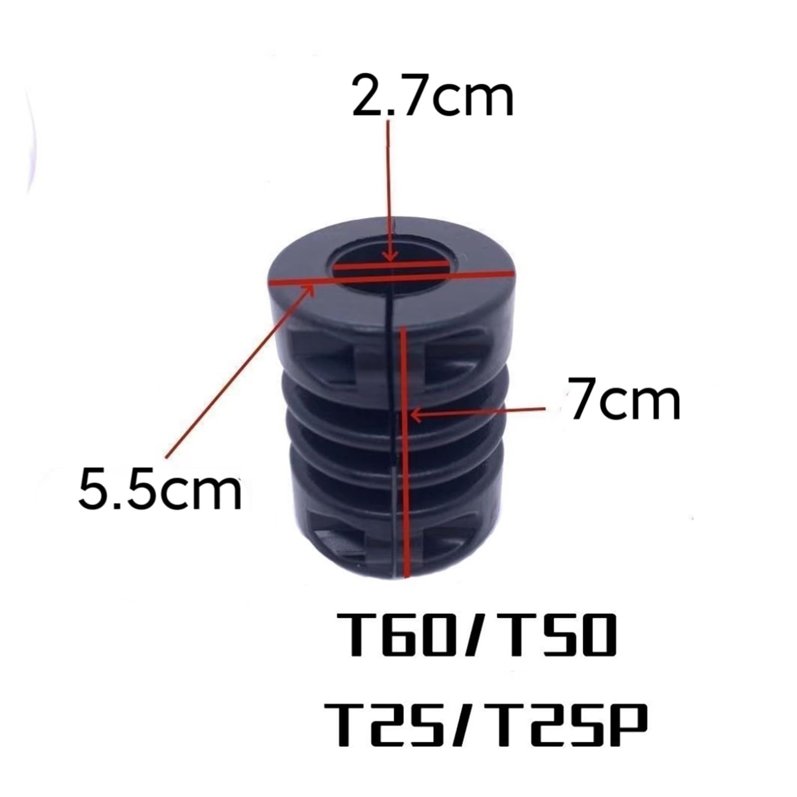 Almohadillas de goma for drones agrícolas T40 T50, plataformas de aterrizaje T60 T70 T100(For T60)