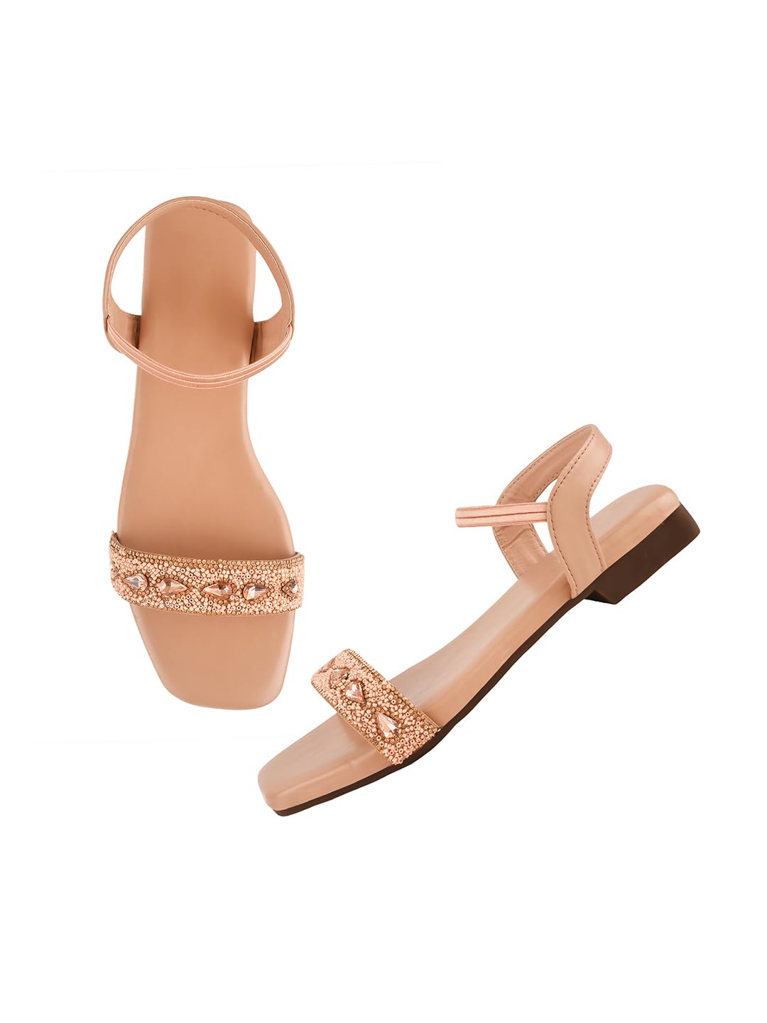 Selfiee Attractive Women Flats Sandals Embroidered Stylish Comfortable Ethnic Flats Wedding Party & Occassions (B0CWH4Q69V) Amazon Price History, Amazon Price Tracker