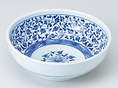 古伊万里　花唐草　大皿　深鉢　約直径38㎝ 古伊万里 花唐草 大皿 深鉢 約直径38㎝ 美術品・アンティーク