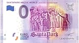 0 Euro Schein Santapark Arctic World II · Rovaniemi Lappland Finnland · Souvenir o Null € Souvenirschein