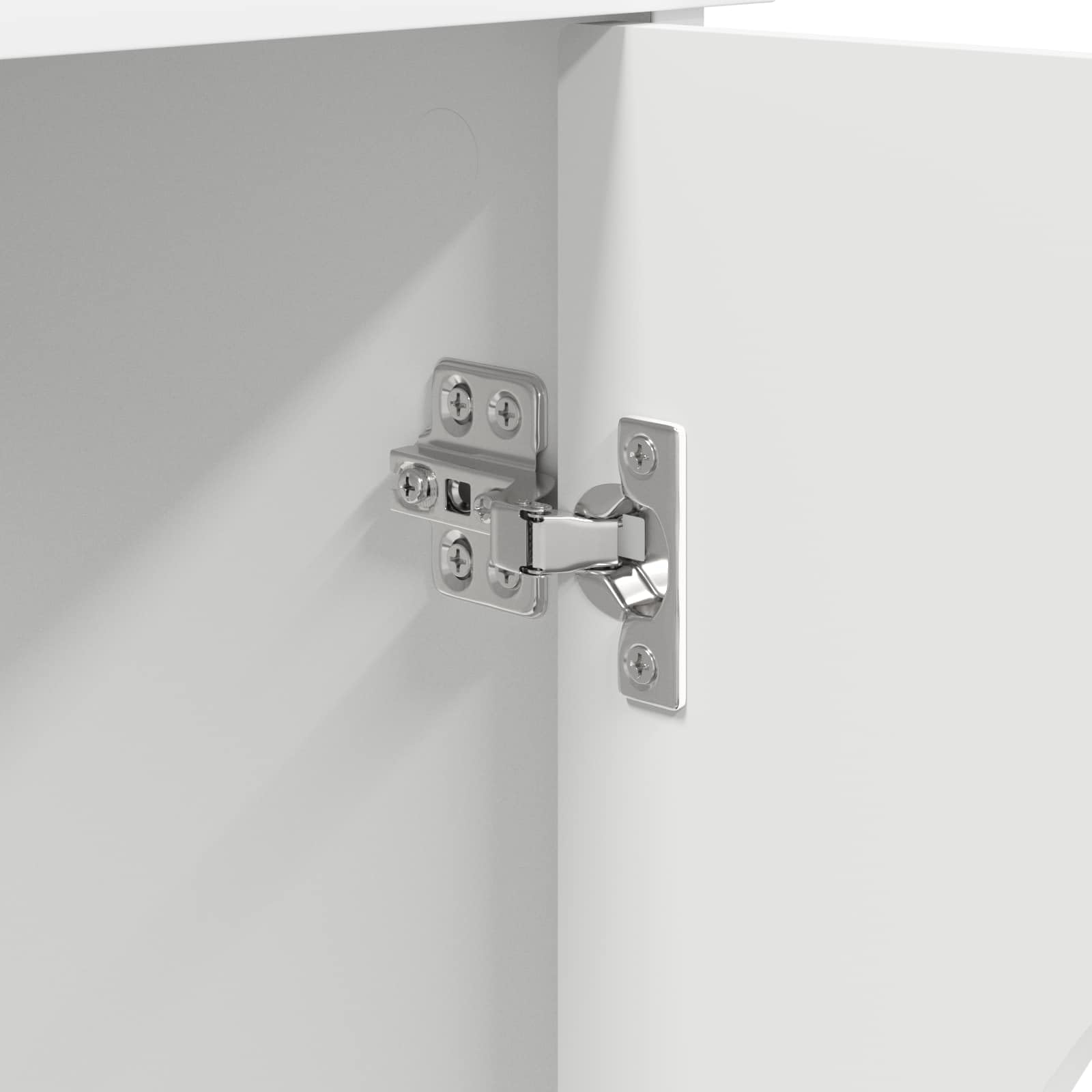 Casetta per gatti bianca in legno 53 x 52 x 62 cm con kit di montaggio per soggiorno interno, stabile, salvaspazio, accogliente rifugio, design moderno, facile da pulire, durevole