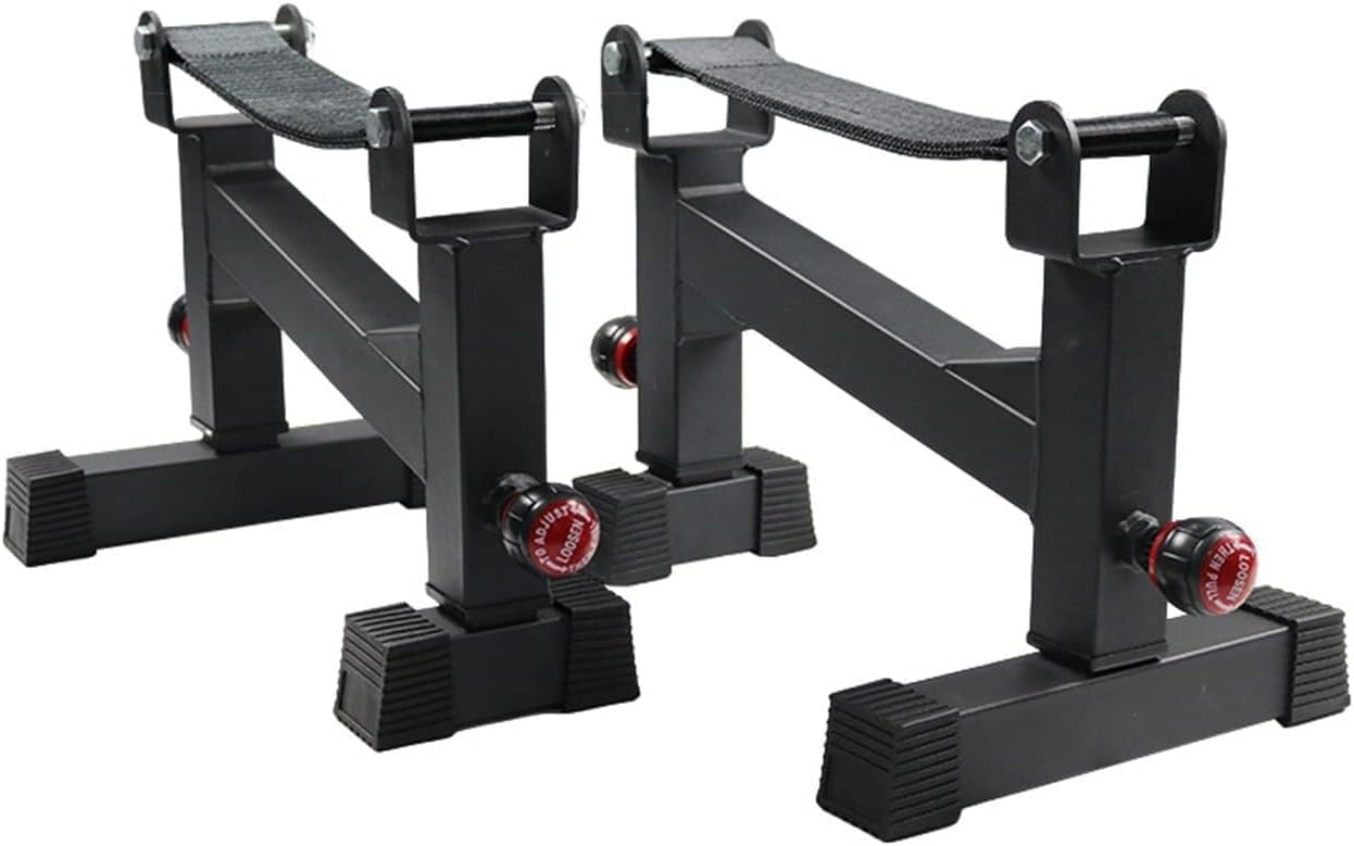 Adjustable Barbell Rack 5 Level Deadlift Platform for Home Gym Height Adjustable 30-40cm