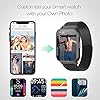 Smart Watch for Android Phones and iOS, Fitness Tracker with All-Day Heart Rate Monitor, Sleep Tracker, Message Call…