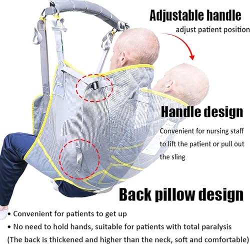 Sangle de levage patient transfert lit douche baignoire PMR