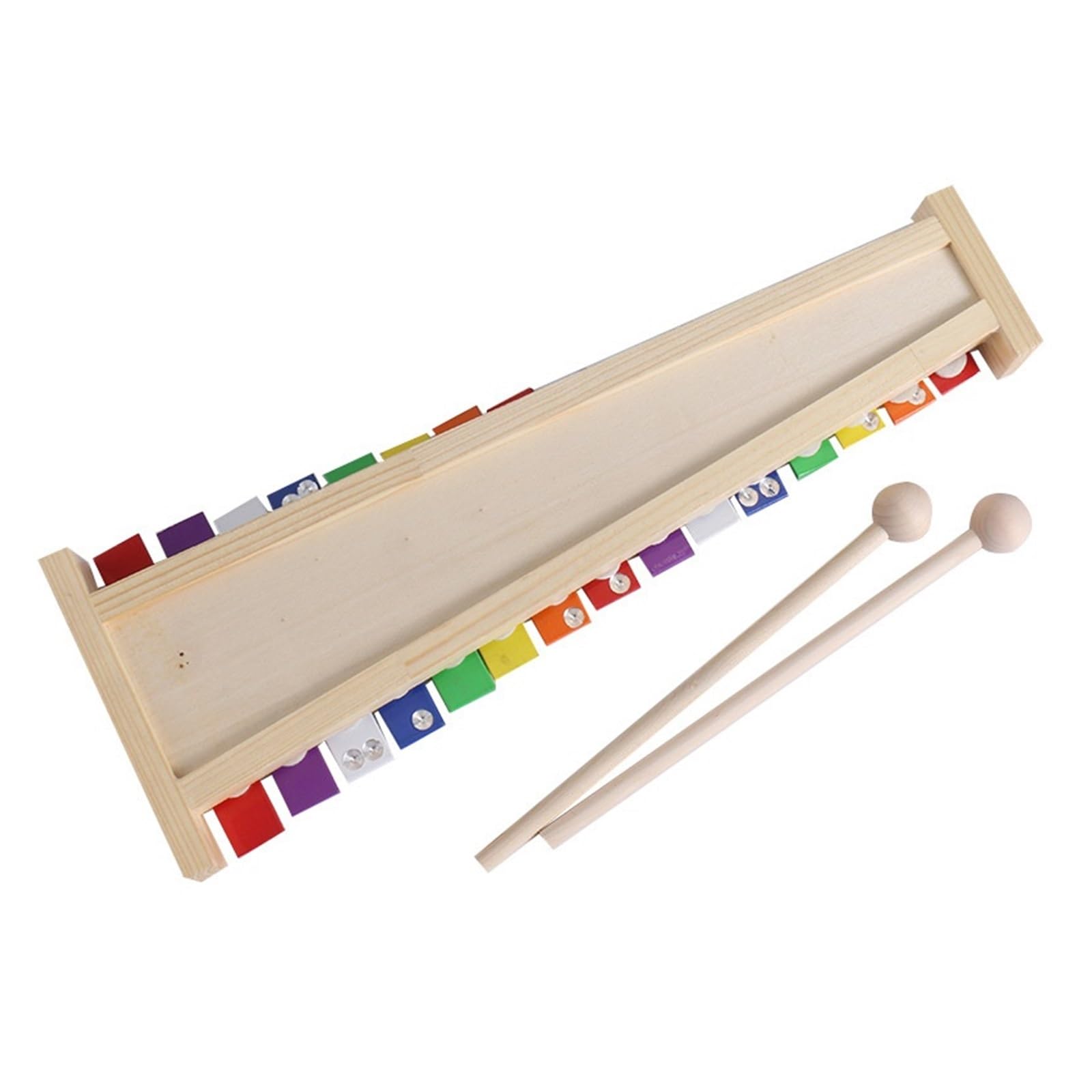 xilofono Strumento Musicale A Percussione Xilofono Battuto A Mano Con Piastra In Alluminio A 15 Toni