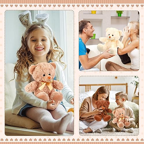 Civaner 9 Pack 8 Inch Bear Stuffed Animals Bulk, Plush Bears,Bright Color by Civaner - Used condition - Image 5
