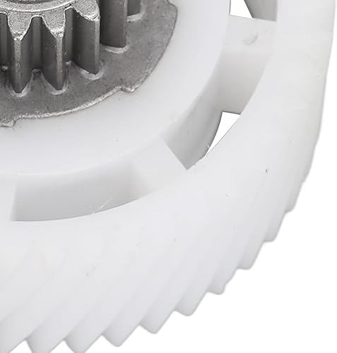 Miniatura 5 de Zerodis Recambio de engranaje de picadora de carne Acero inoxidable y plástico Construcción Accesorio esencial para reemplazo Asegurar la molienda