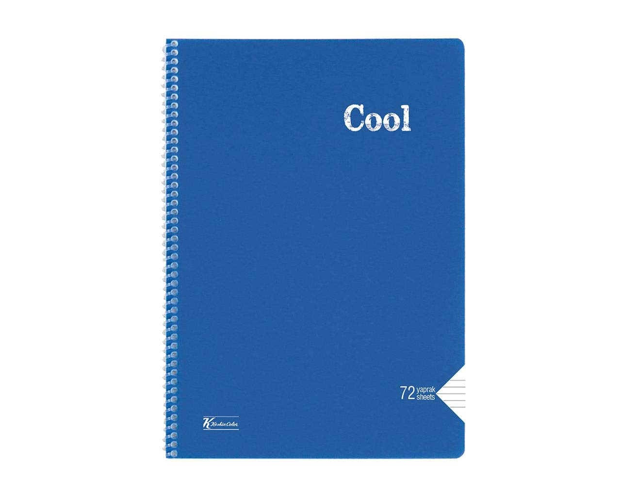 Cool 321611-99 - Cuaderno de espiral con tapa de polipropileno (72 hojas, tamaño A4)