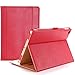 Produktbild ProCase Leder Hülle mit Stifthalter für iPad 9.7 Zoll 2018/2017 (6th 5th Gen), iPad Air 2, iPad Air Schutzhülle Case PU-Leder Klapphülle mit Multi- Stand für iPad 9.7 Zoll -Rot