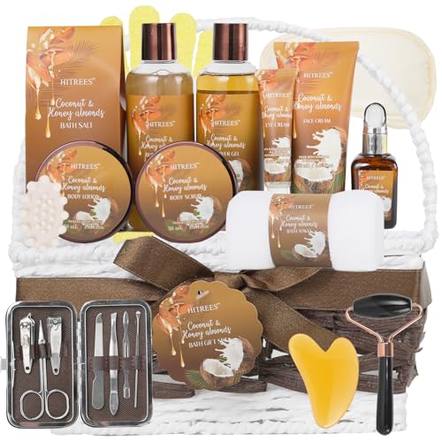 Coconut & Honey Almond Bath and Body Gift Basket