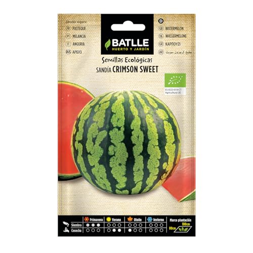 Semi bio - Watermelon Crimson Sweet (60 semi - organici)