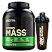 Optimum Nutrition Serious Mass Gainer Proteína de suero de leche en polvo con creatina, glutamina y vitaminas Chocolate 2,73kg 8 raciones + SHAKER