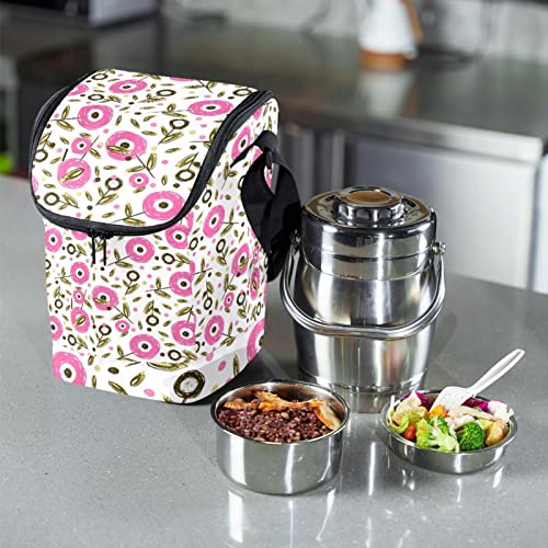 Bolsa de almuerzo portátil para mantener la comida fresca 7