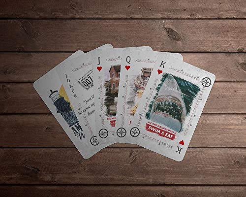 Fanattik- Jaws-Playing Cards-Quint's Shark
