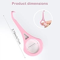 Vista 2 de ARGOMAX - Herramienta de extracción de alineador, 2 herramientas de extracción de retenedores, herramientas de extracción de llaves invisibles