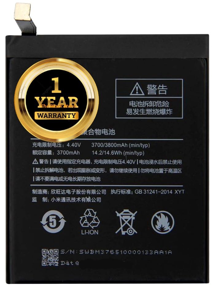 Image of Original BM37 Battery Compatible with Xiaomi Mi 5S Plus (2167)
